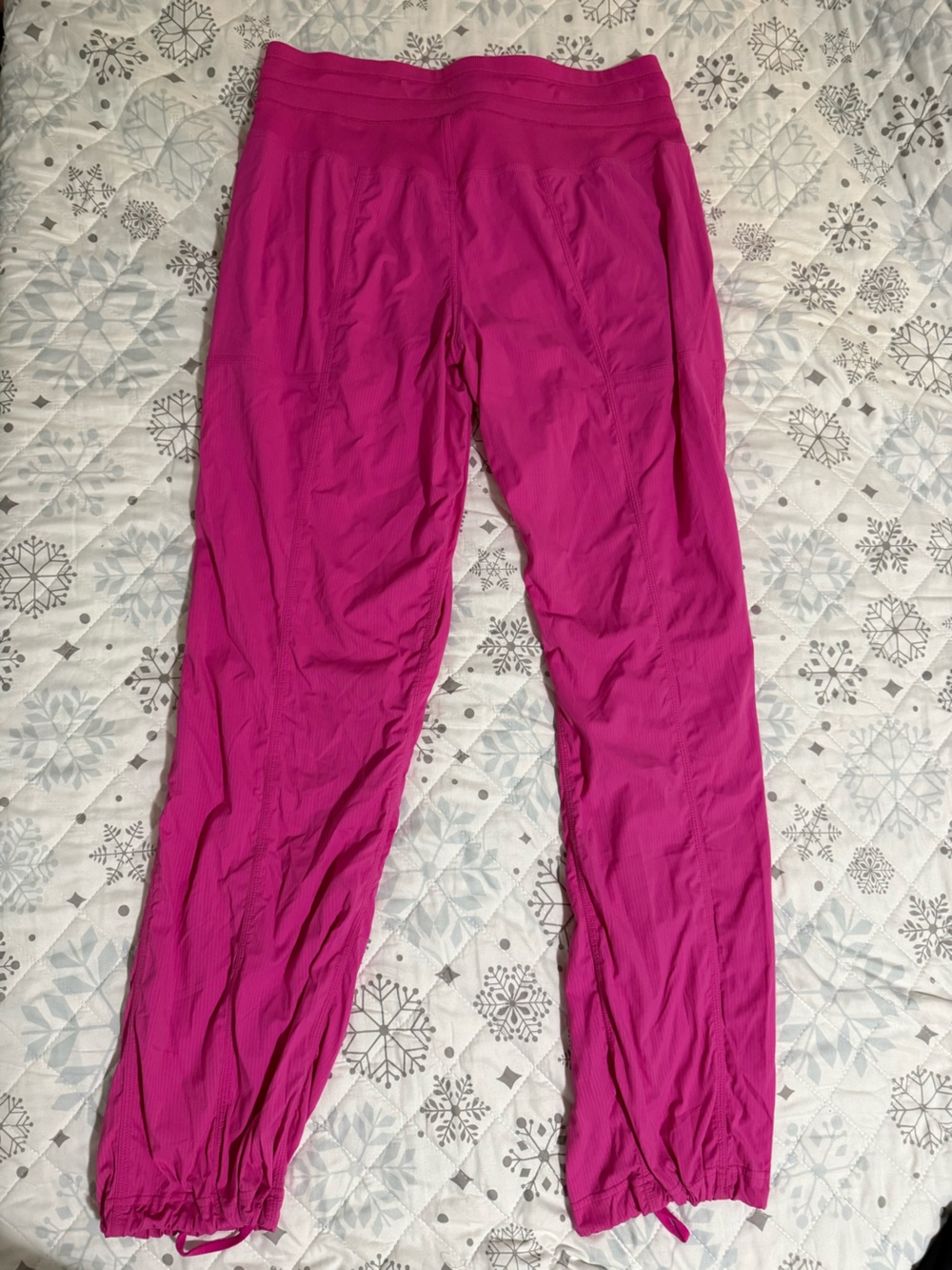 Dance Studio Mid-Rise Full Length Pant SONIC PINK Size 10
